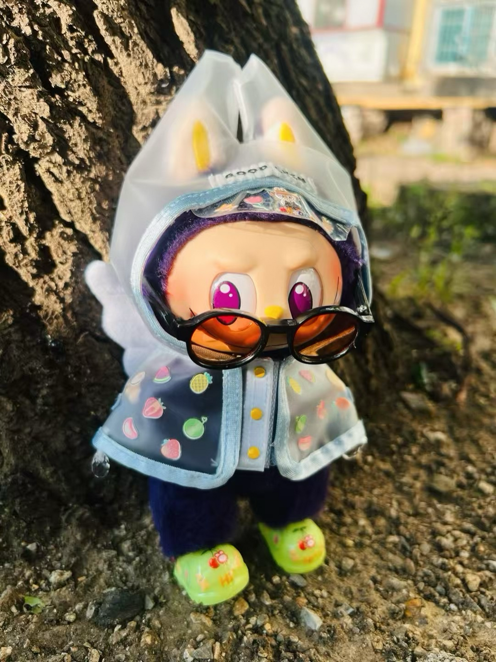 Labubu Raincoat Set