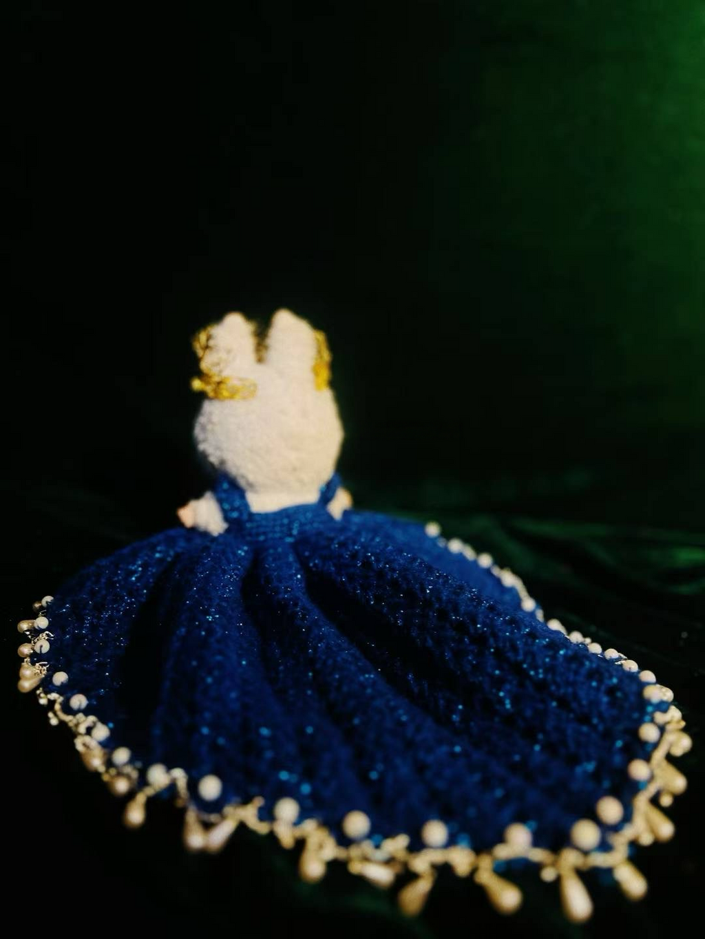 Labubu Sparkling Sapphire Princess Dress
