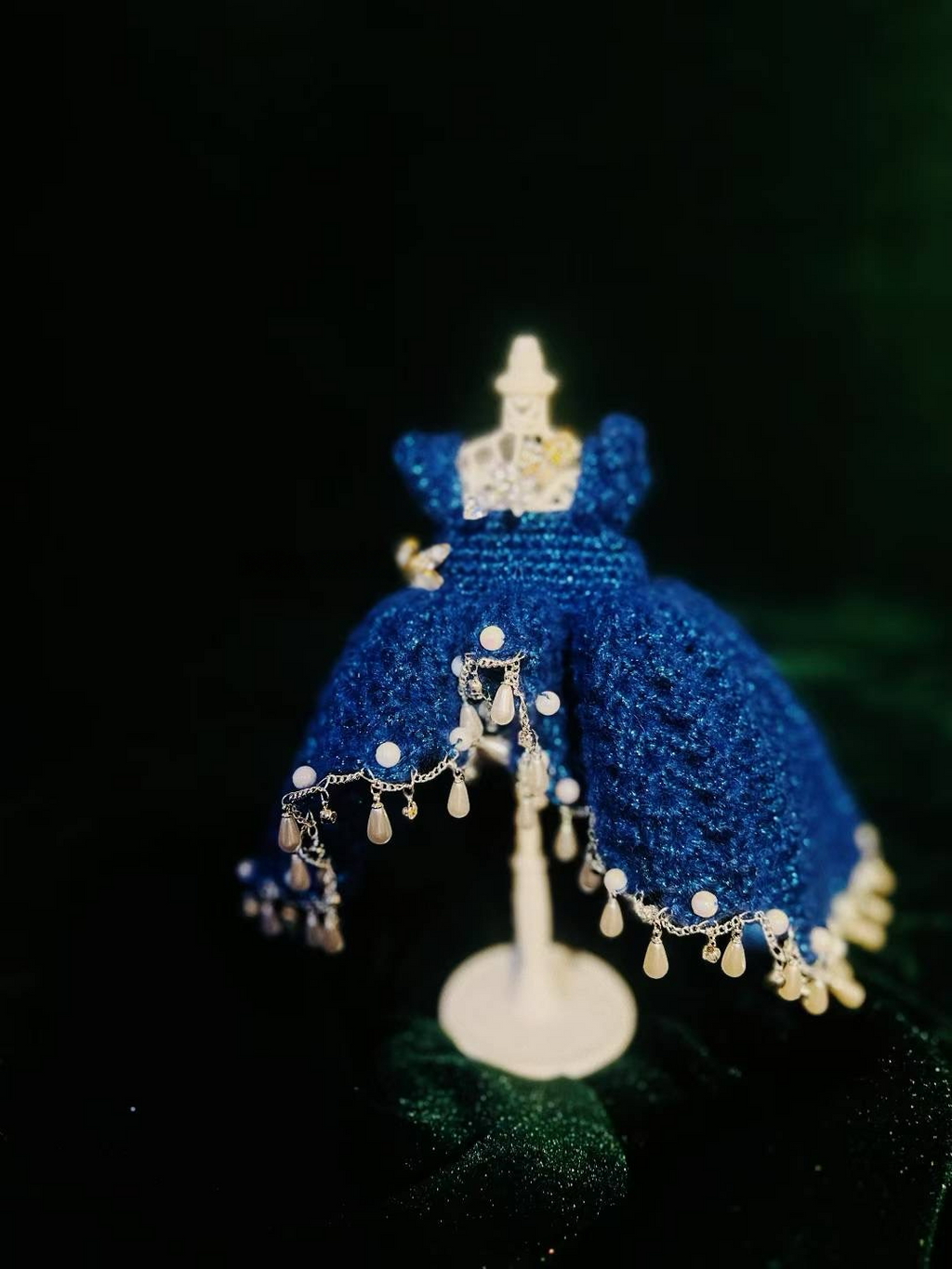 Labubu Sparkling Sapphire Princess Dress
