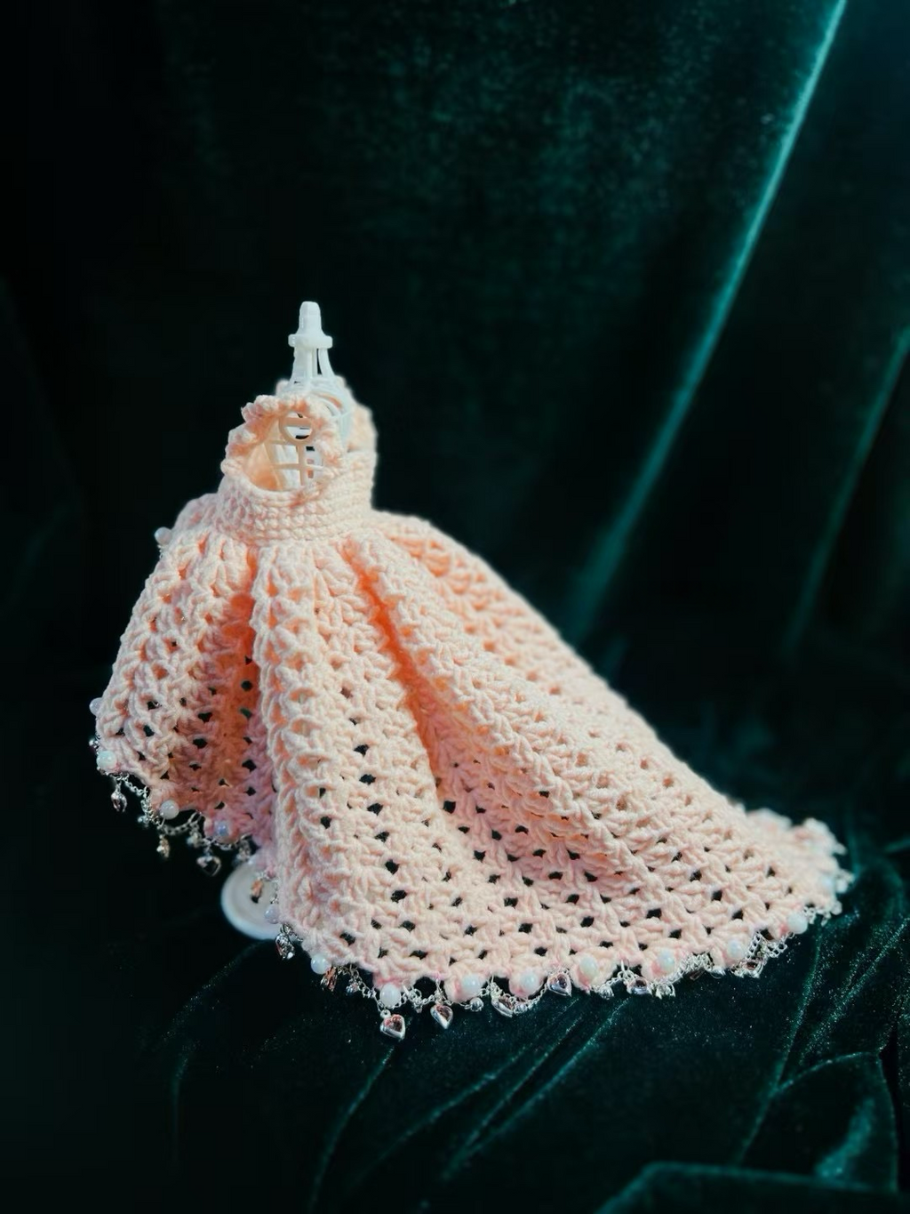 Labubu Flamingo Princess Dress + Crown