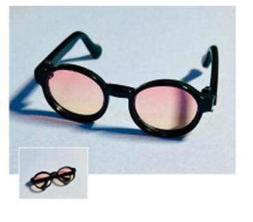 Handmade Labubu glasses