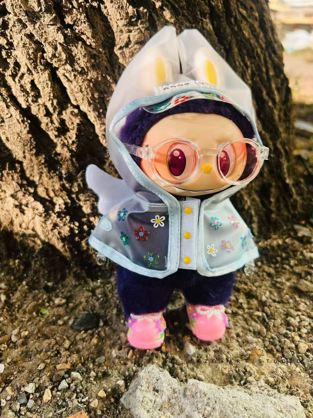 Labubu Raincoat Set