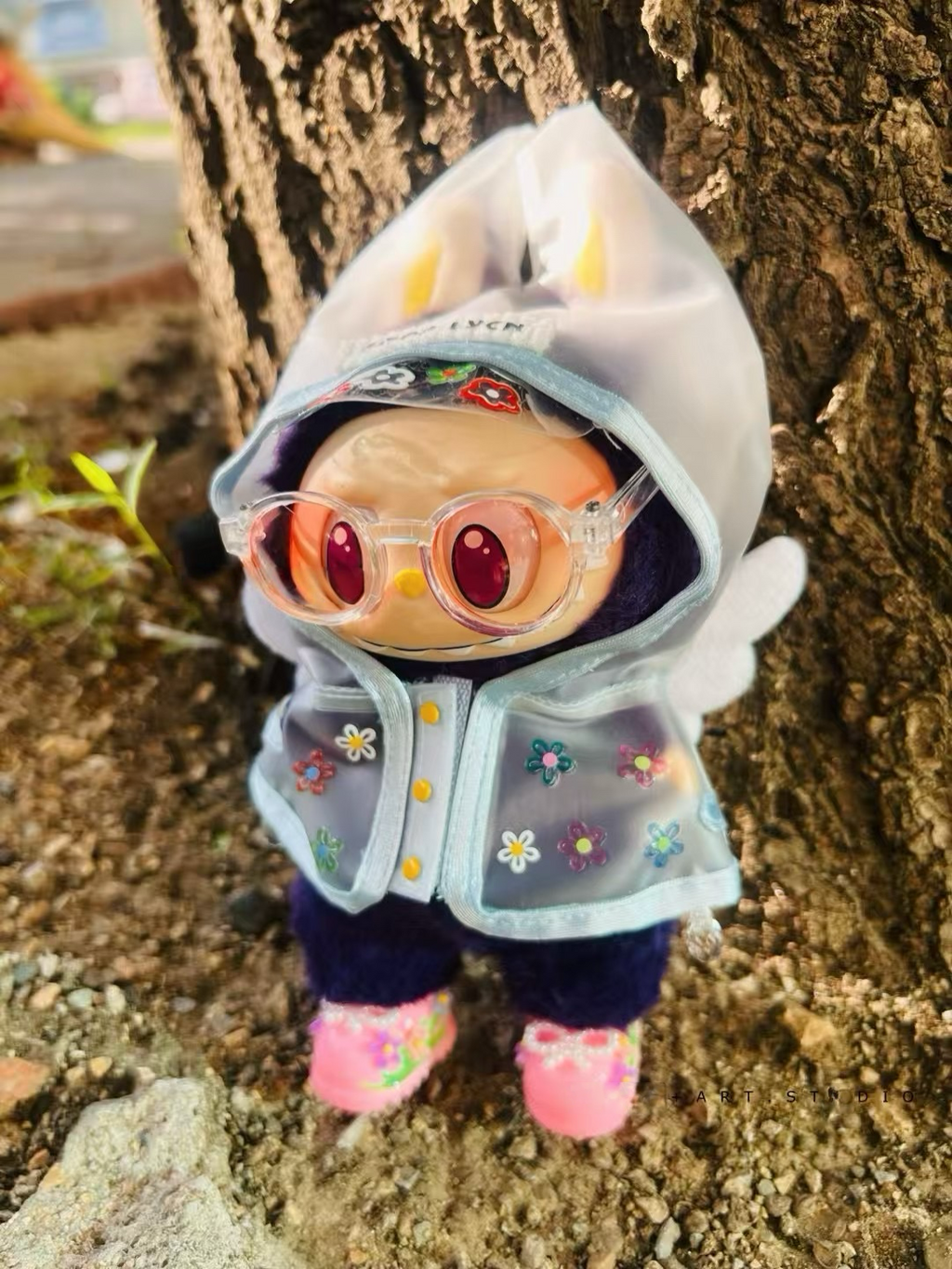 Labubu Raincoat Set